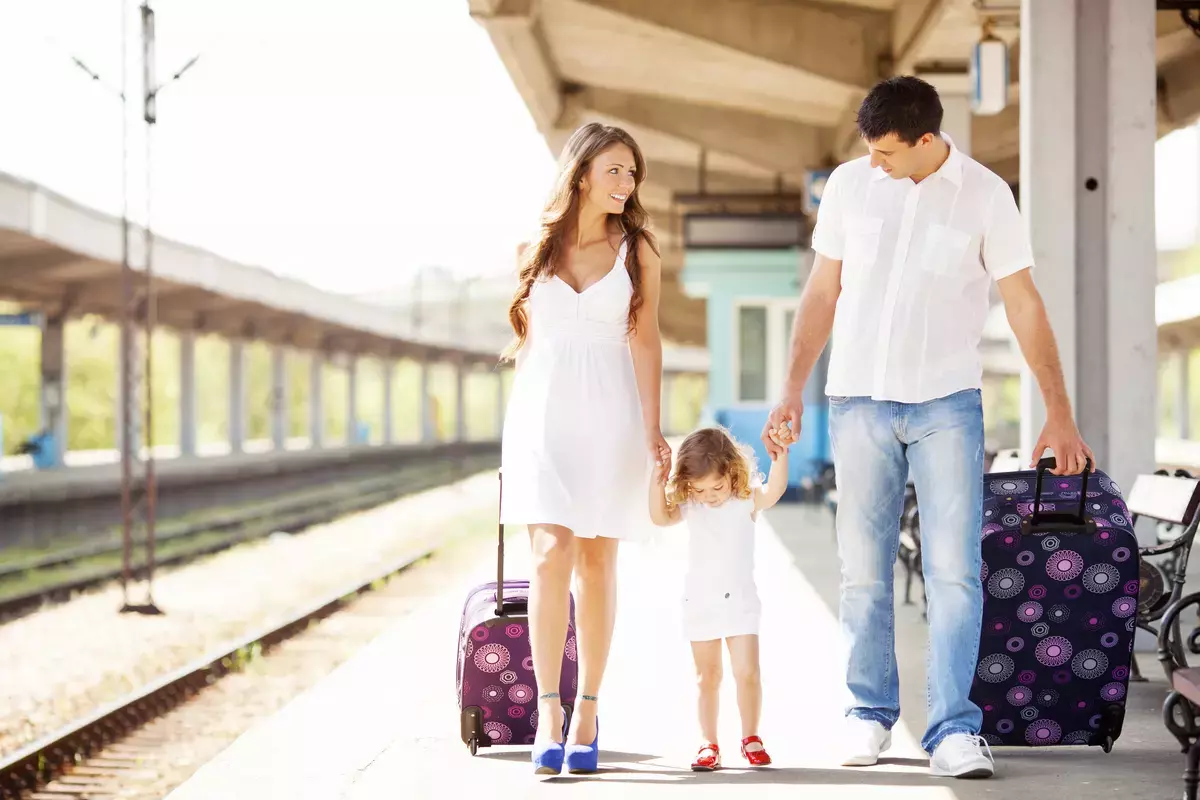 Familienurlaub mit der Bahn
