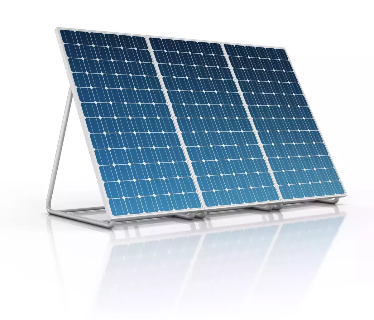 Freistehendes Solar-Balkonkraftwerk