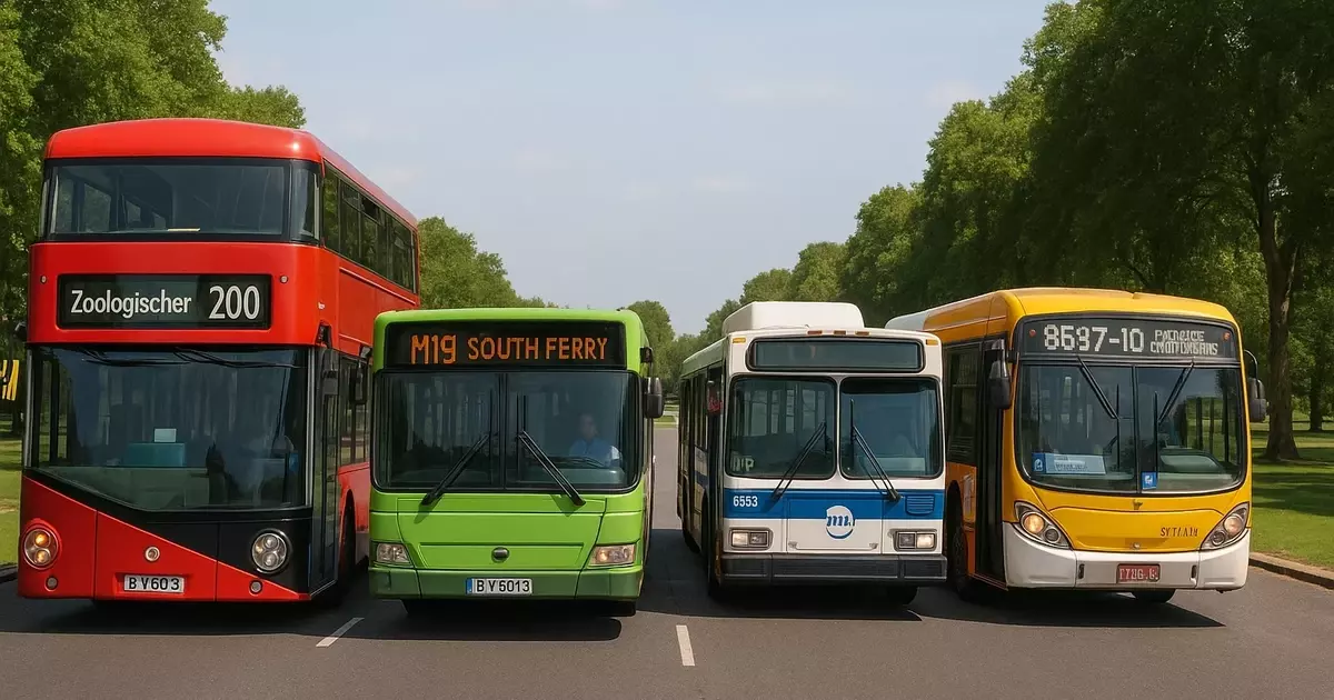 Symbolbild Busse (KI-generiert) Symbolbild Busse (KI-generiert)