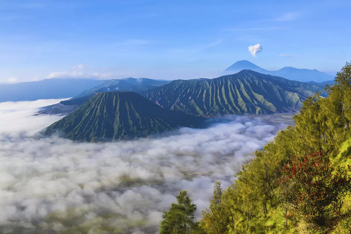 Vulkan Bromo (Java, Indonesien)